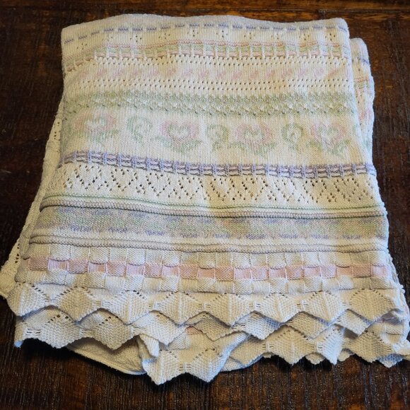 Vintage Northern Tradition Pointelle  knit cardigan - Picture 1 of 7